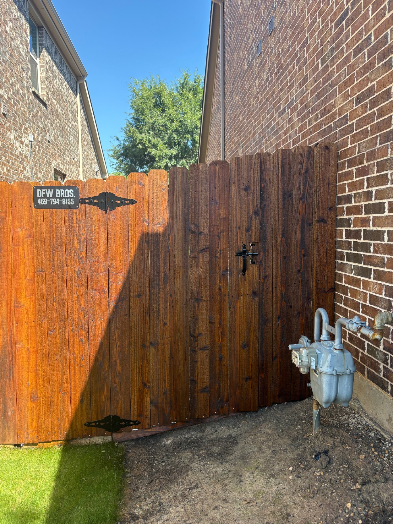 Fence Staining photo 3
