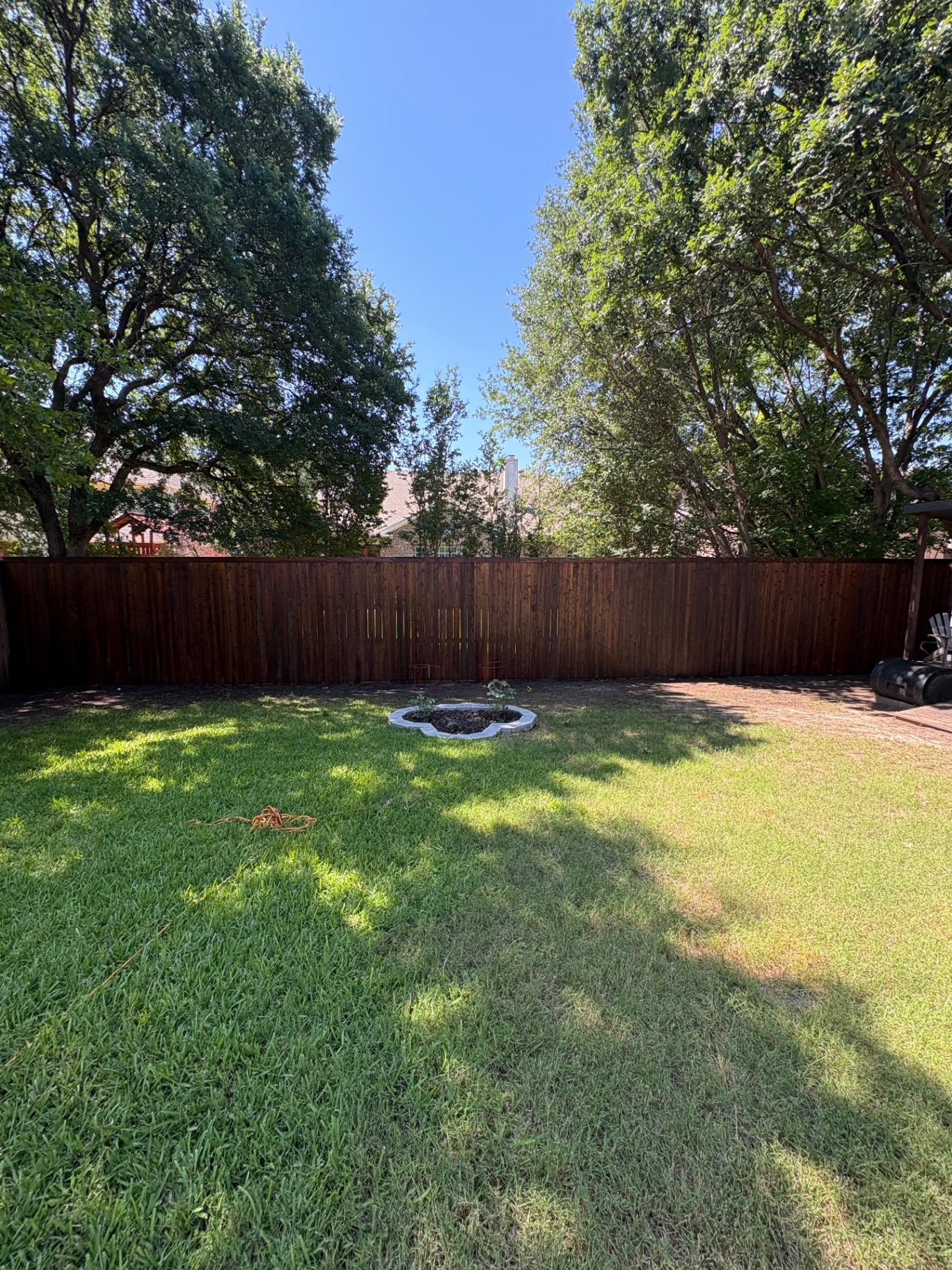 Fence Staining photo 1