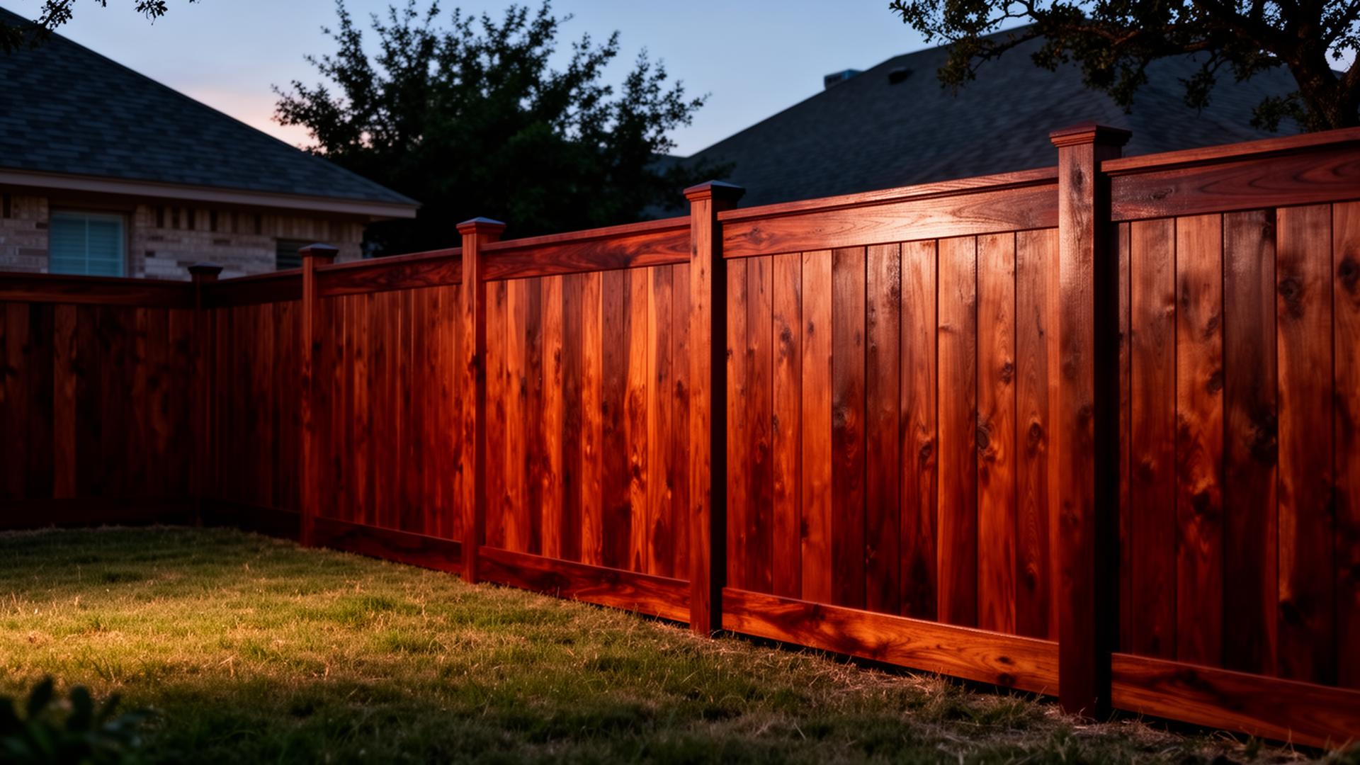 Premium Fence Staining